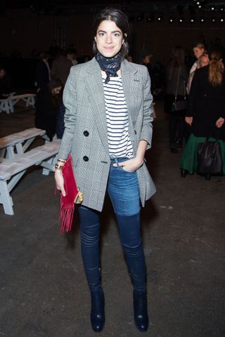 Leandra Medine At New York Fashion Week AW14