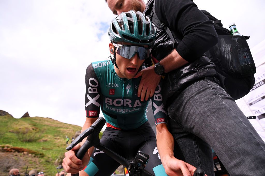 UNSPECIFIED, ITALY - MAY 28: &lt;&lt;enter caption here&gt;&gt; during the 105th Giro d&#039;Italia 2022, Stage X a X km stage from X to X / #Giro / #WorldTour / on May 28, 2022 in UNSPECIFIED, Italy. (Photo by Pool/Getty Images,)