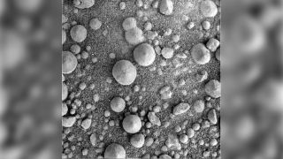 Hematite on Mars surface
