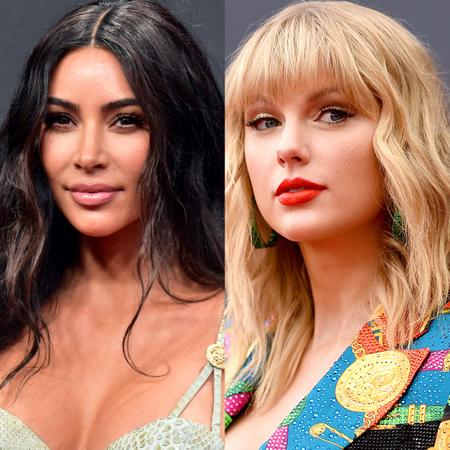 Kim Kardashian and Taylor Swift