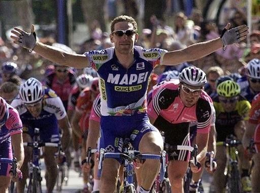 Zanini wins a stage of the 2001 Giro in front of one Jan Ullrich&hellip;