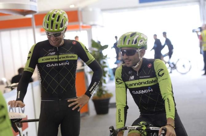 Ryder Hesjedal and Moreno Moser (Cannondale-Garmin)