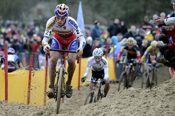 Zdenek Stybar was strong in the sand.