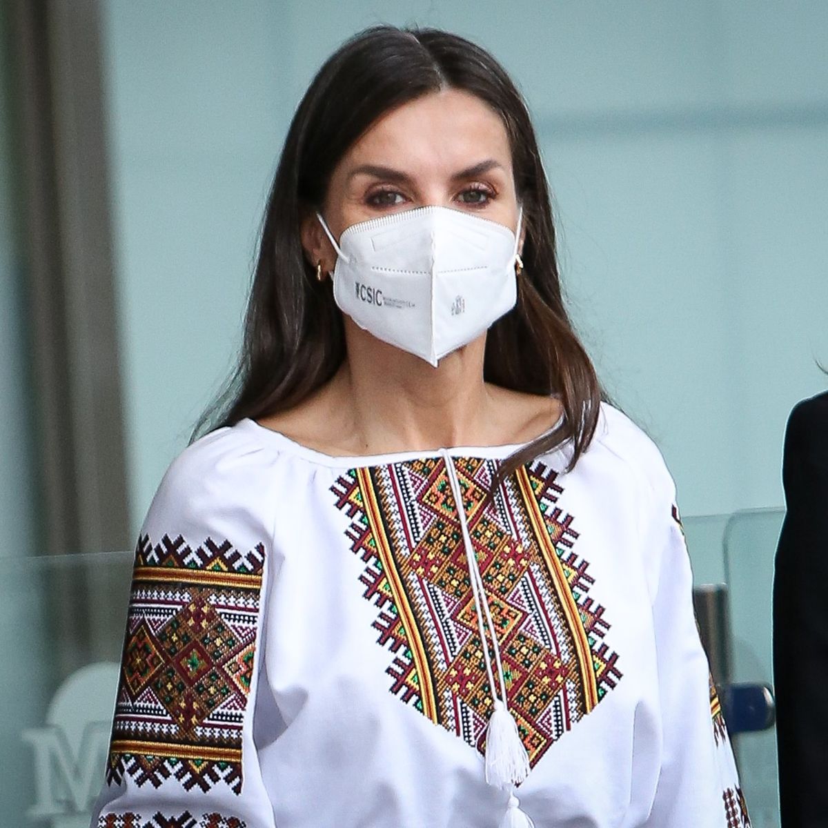 Queen Letizia of Spain Wore a Vyshyvanka to Support Ukraine