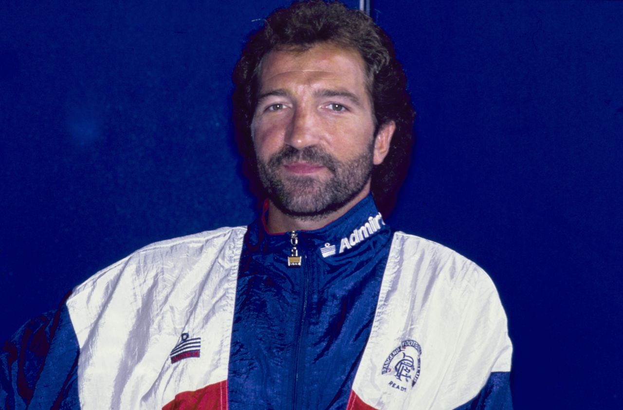 Rangers manager Graeme Souness, 1990