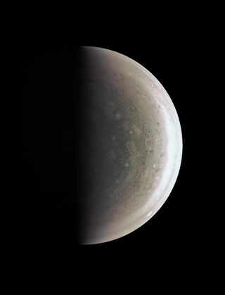 JunoCam sees Jupiter's south pole