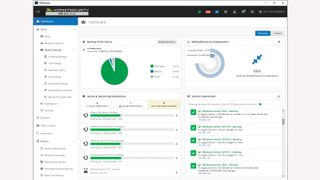 The Hornetsecurity VM backup interface