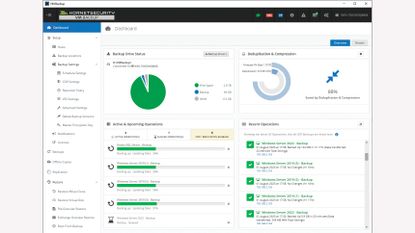 The Hornetsecurity VM backup interface
