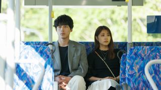 Kasumi Arimura and Kentaro Sakaguchi in in Netflix's Beyond Goodbye