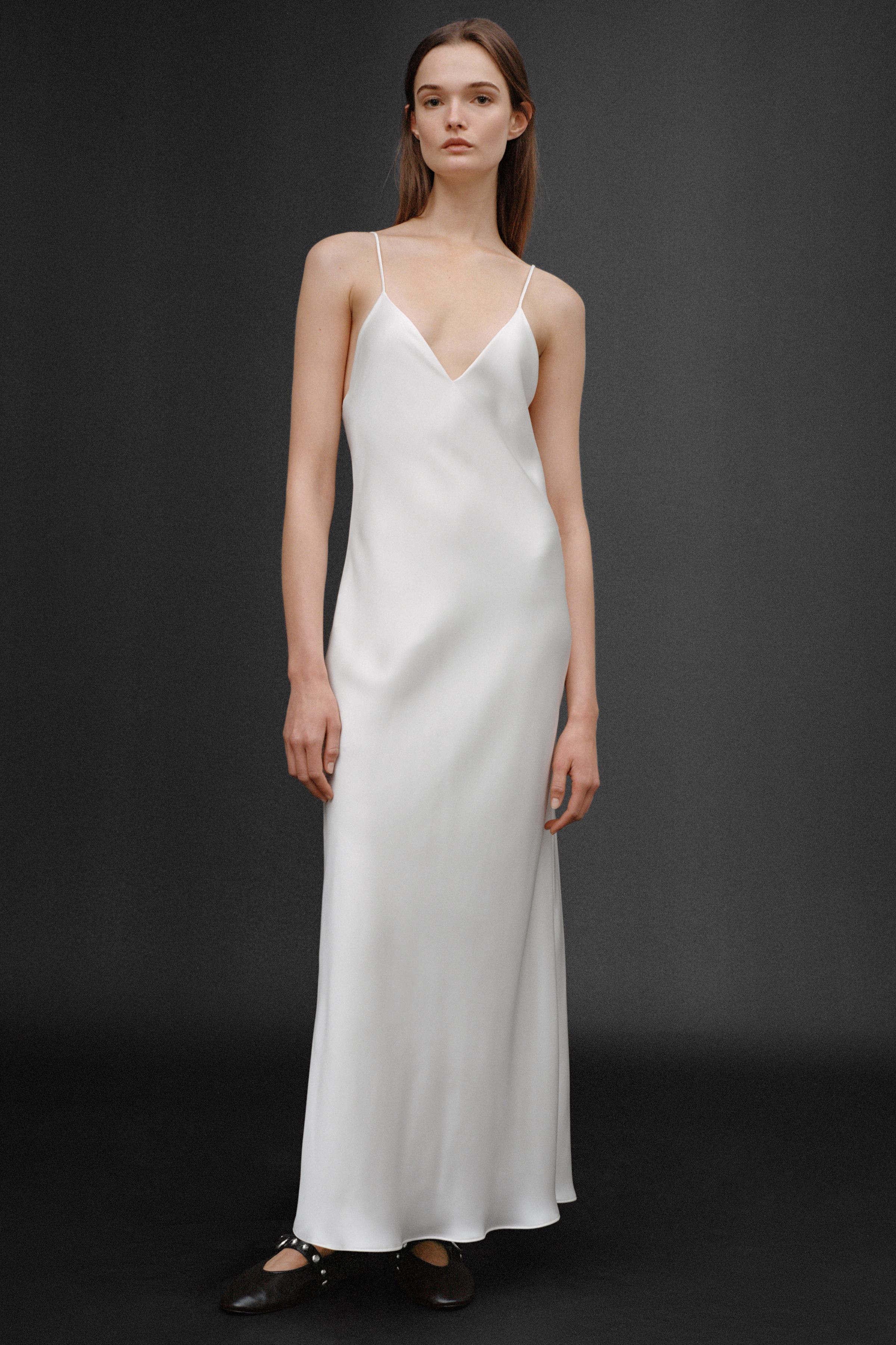 Satin Midi Dress 50th Anniversary