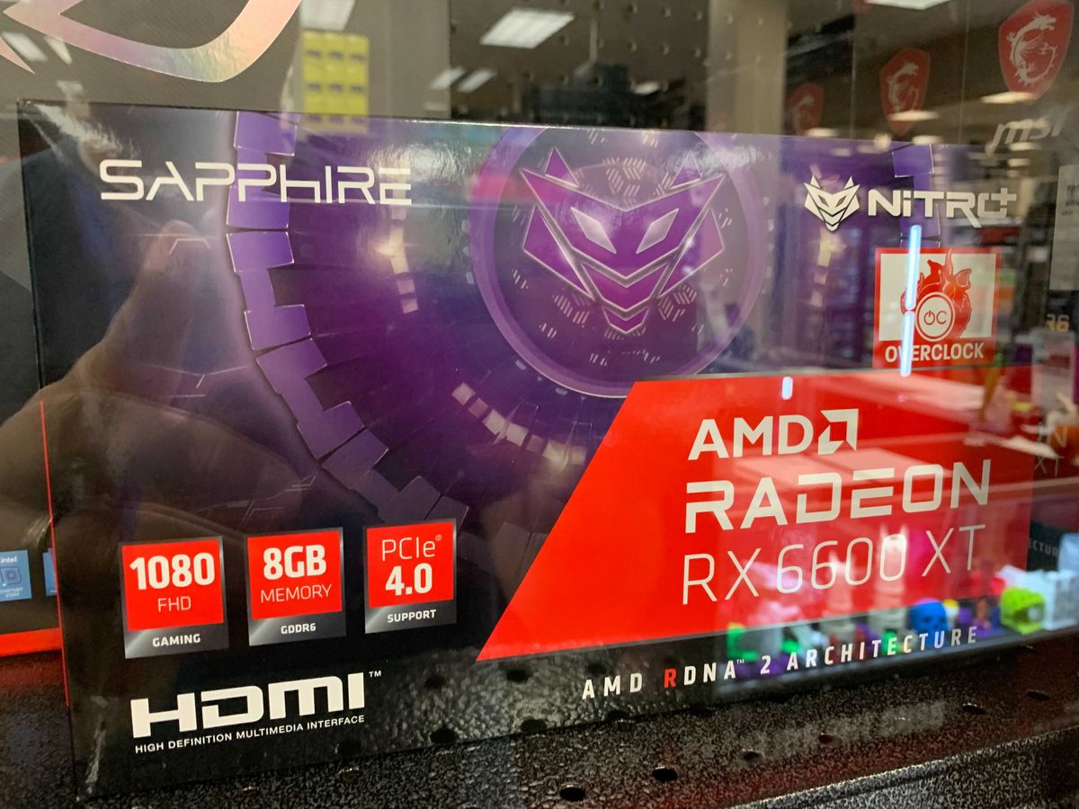 RX 6600 XT Launch Day Stock -- MicroCenter