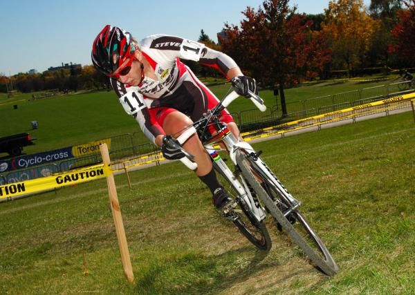 Melissa Bunn, local favorite chasing in 4th place