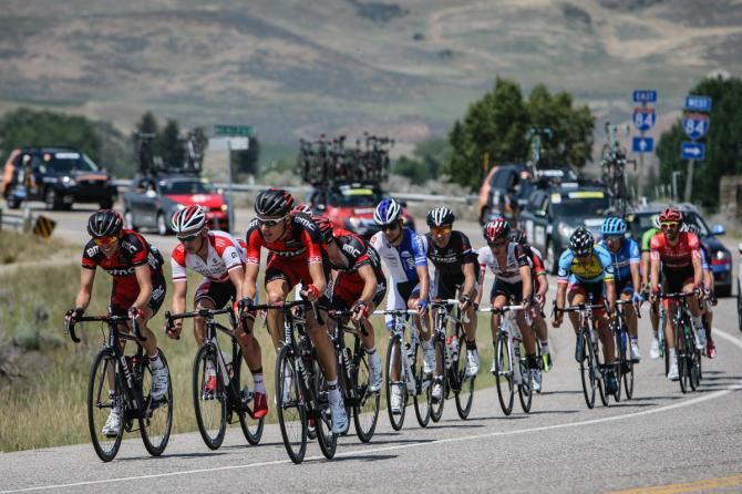 BMC comes to the front of the break.
