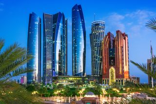 Skyscrapers in Abu Dhabi