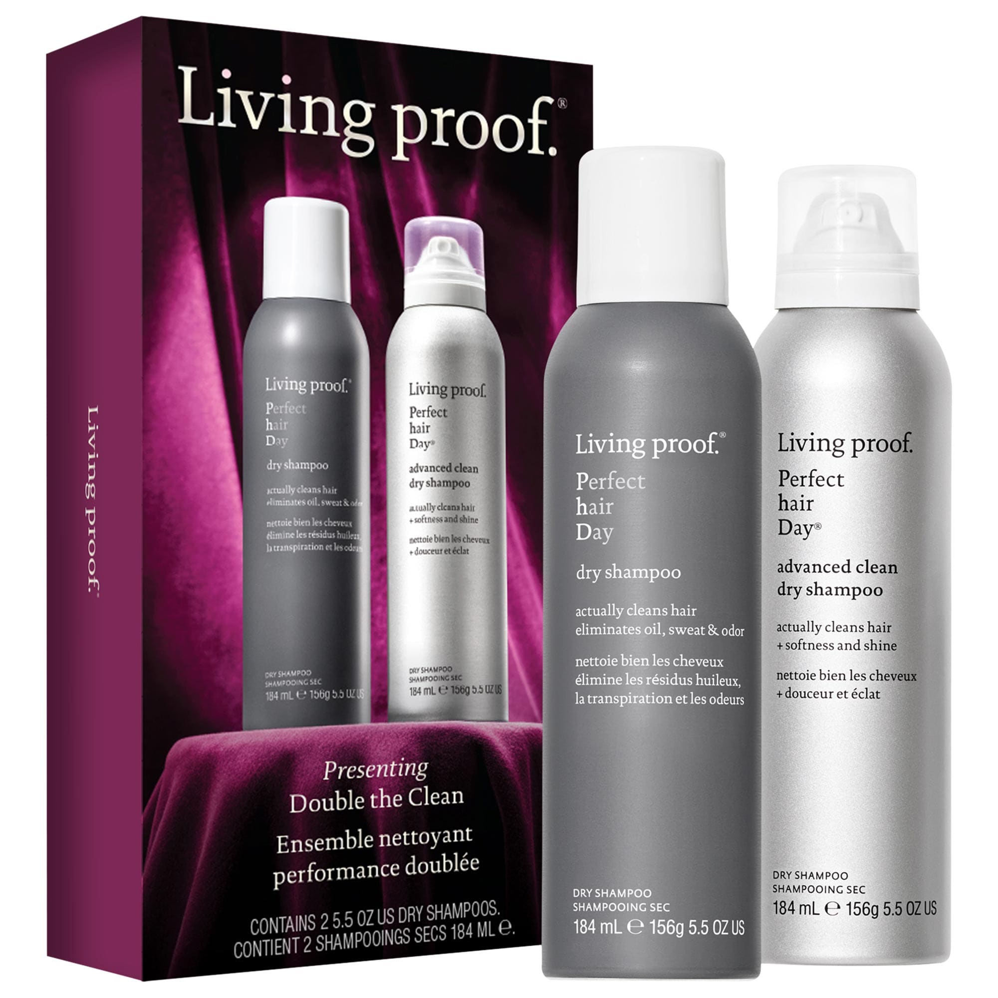 Double the Clean Perfect Hair Day&amp;trade; Dry Shampoo Gift Set