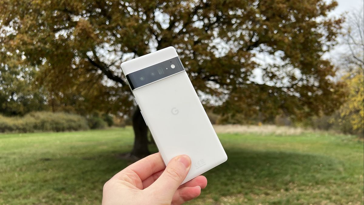 A photo of the Google Pixel 6 Pro