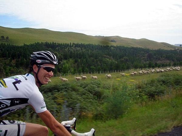 Jeremy enjoys a good sheep run!
