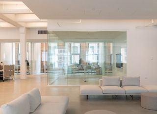 David Zwirner office minimalist interior