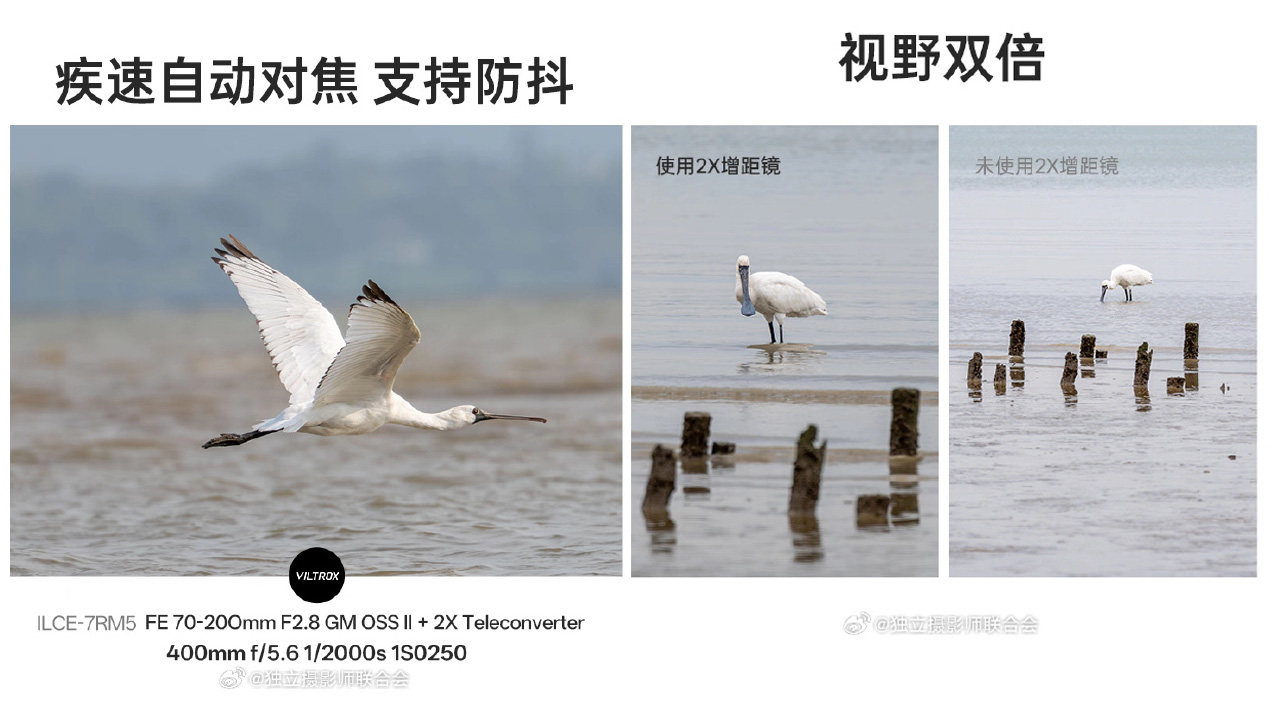 Viltrox 2.0x teleconverter E-mount