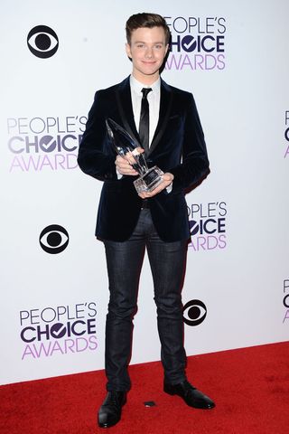 Chris Colfer At The People's Choice Awards