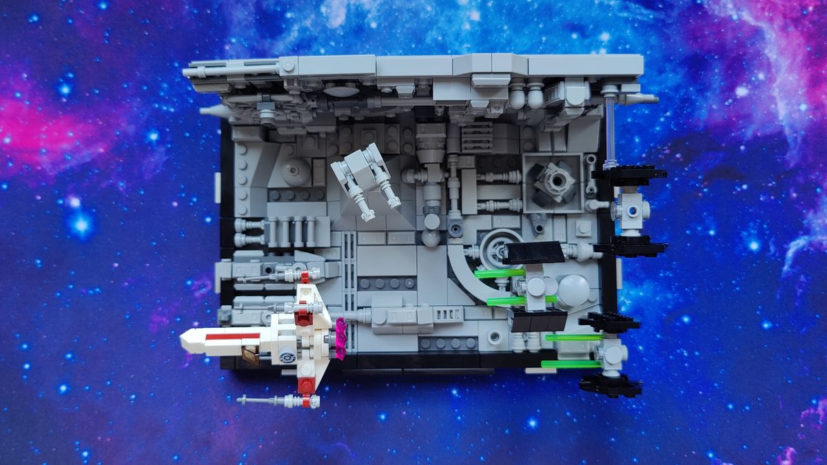 Lego Star Wars Death Star Trench Run