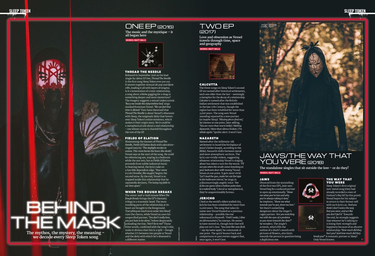 Metal Hammer magazine pages