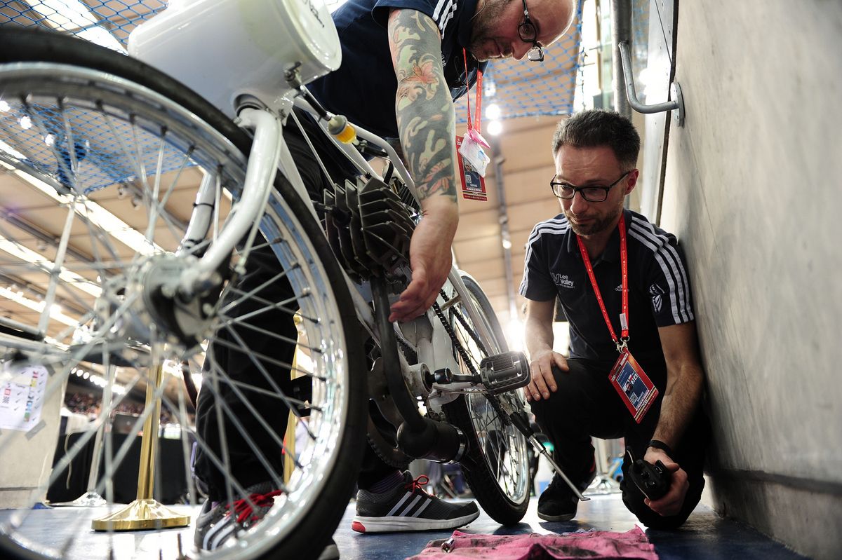 The derny bike is one bike the UCI are ok to contain a motor