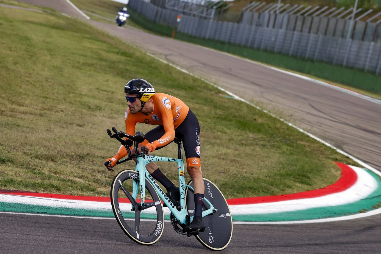 Road World Championships Imola 2020 - Men Elite Time Trial - Imola - Imola 31,7 km - 25/09/2020 - Tom Dumoulin (NED - Team Jumbo - Visma) - photo Luca Bettini/BettiniPhoto&Acirc;&copy;2020