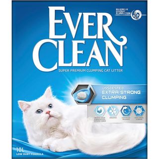 Ever Clean Extra Strong Unscented Cat Litter box