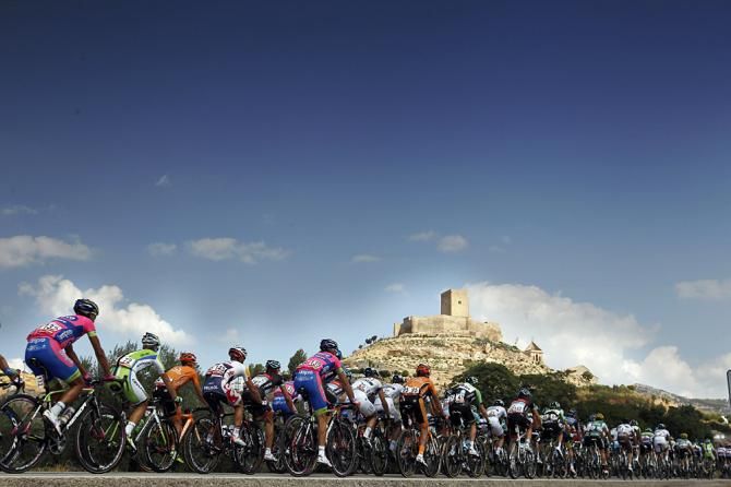 The Spanish sun proved relentless.