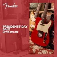 2. Fender Presidents&rsquo; Day sale: Up to 30% off