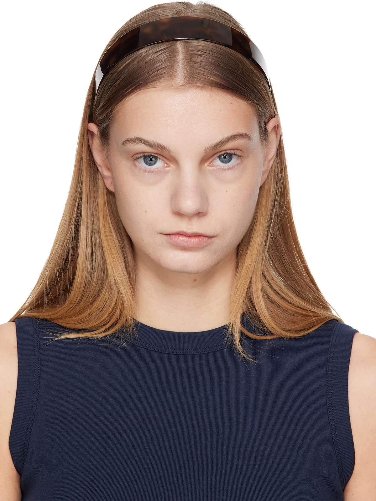 Brown Thin Bessette Headband