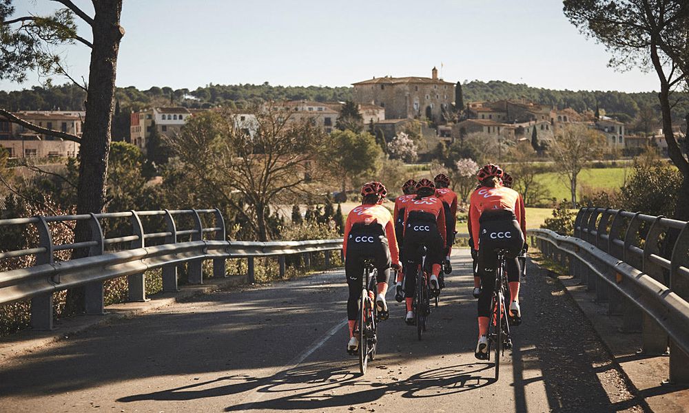Ashleigh Moolman-Pasio invites CCC-Liv to training camp at her home in Girona - Team Camp at Rocacorba Cycling