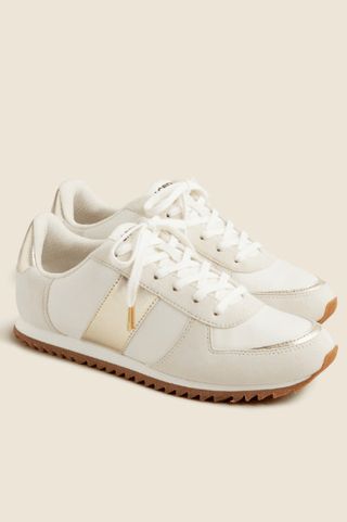 J.Crew Metallic Trainers