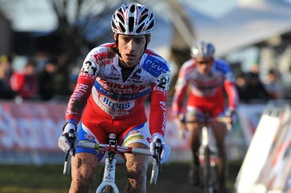 Kevin Eeckhout was third on the day.