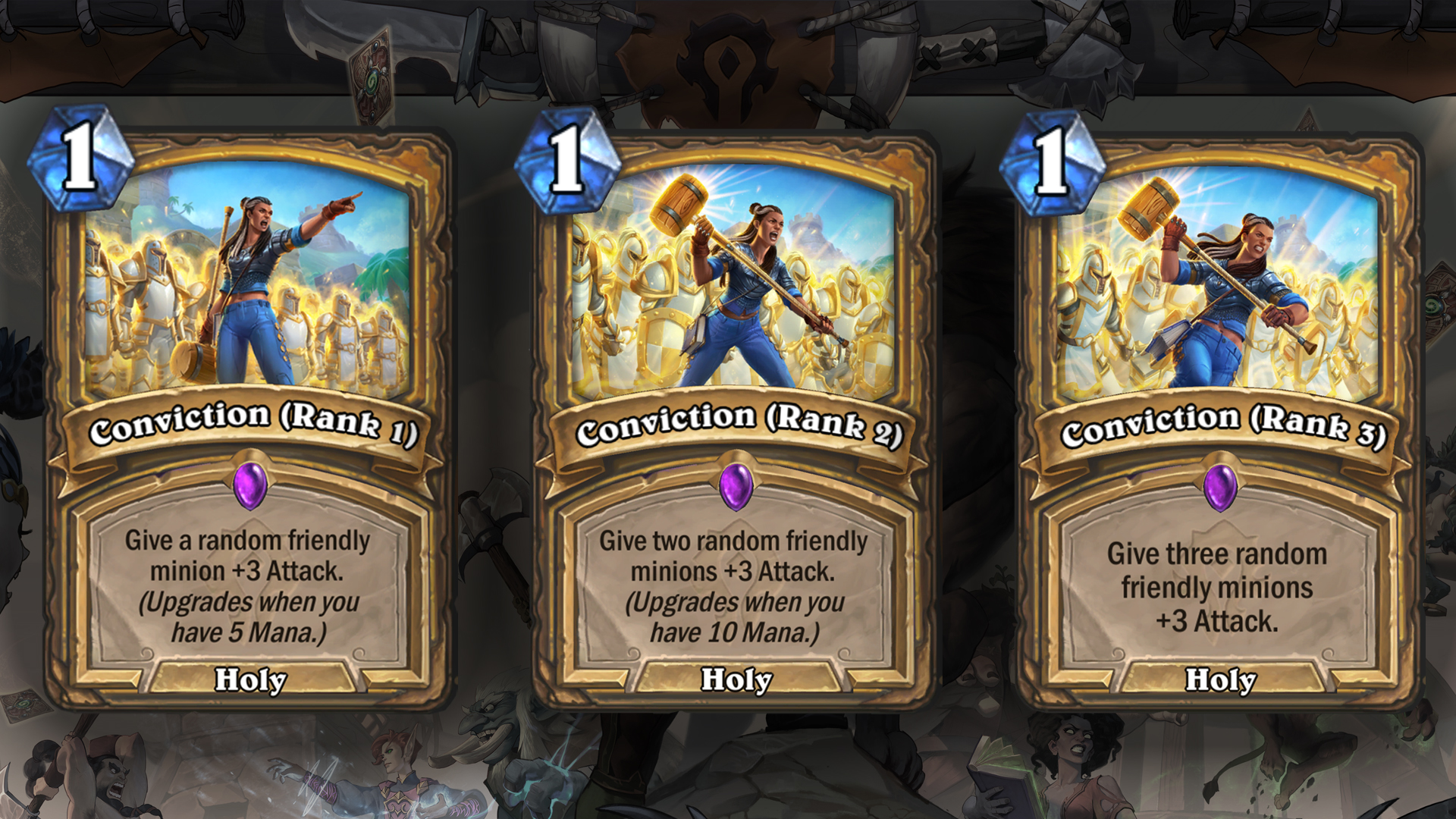 Hearthstone Conviction Paladin Forged in the Barrens