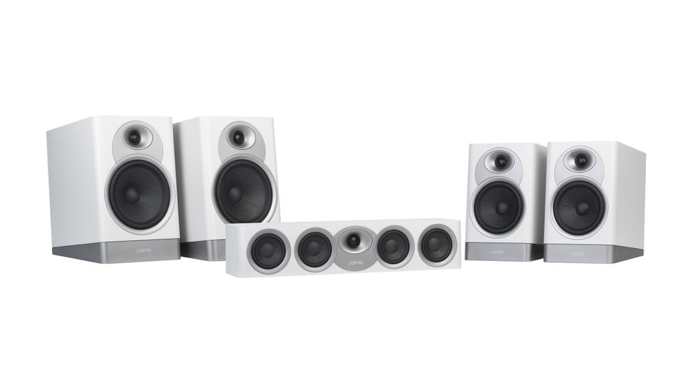 Jamo returns with a new tilted speaker range and affordable surround