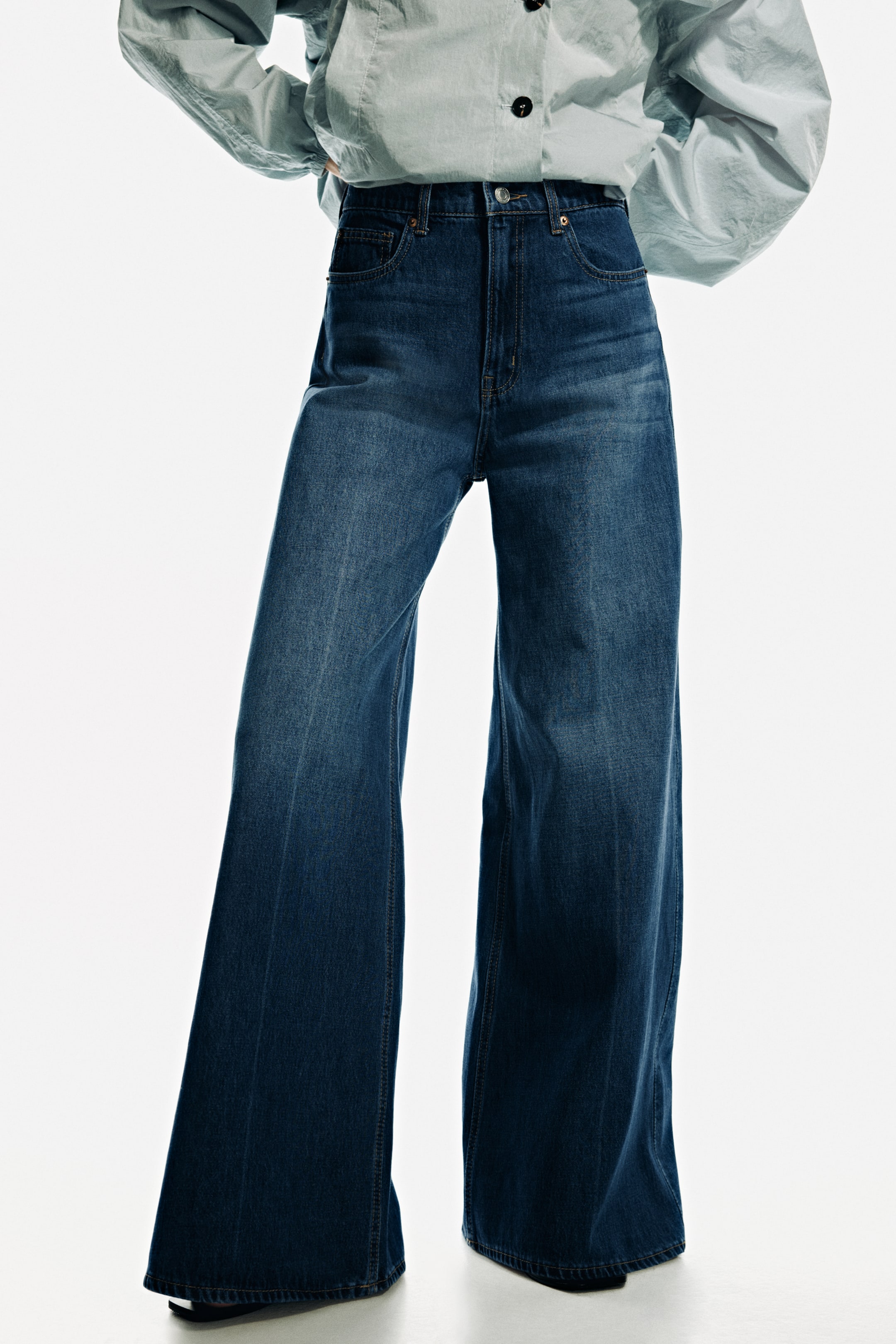 Super Wide High Waist Jeans