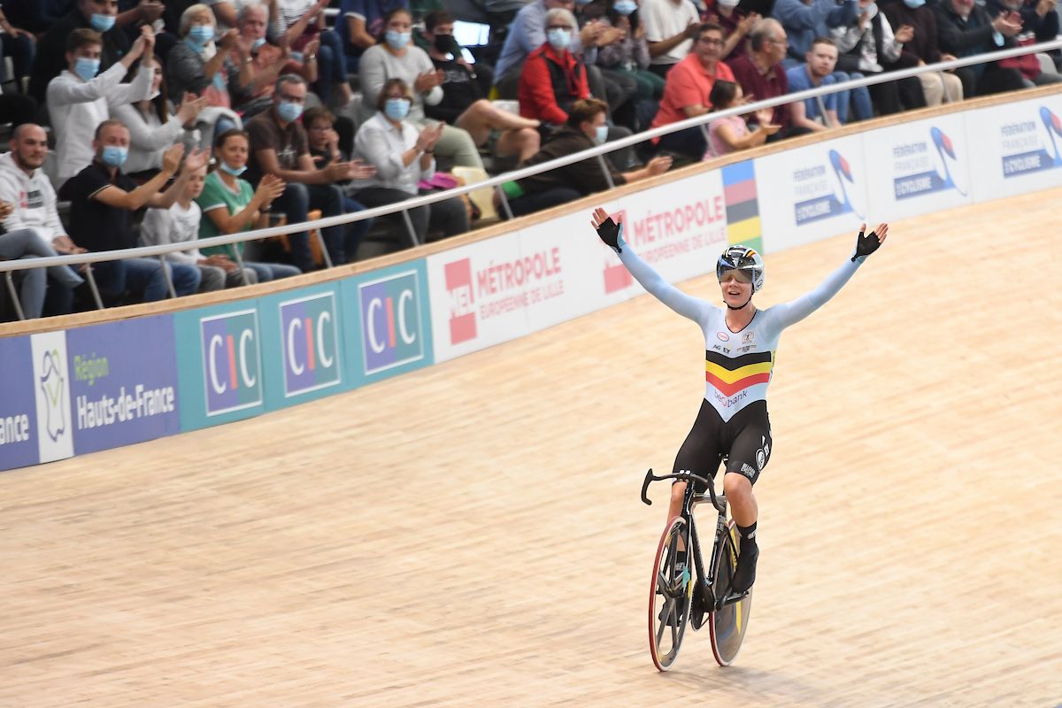 women's Points Race at the Track World Championships