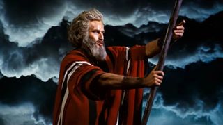 Charlton Heston in The Ten Commandments