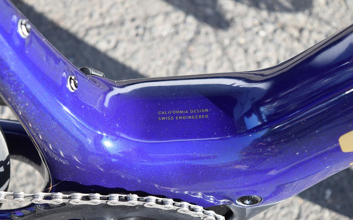 The proprietary motor was designed in California and developed in Switzerland