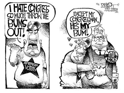 Political cartoon midterm election congress