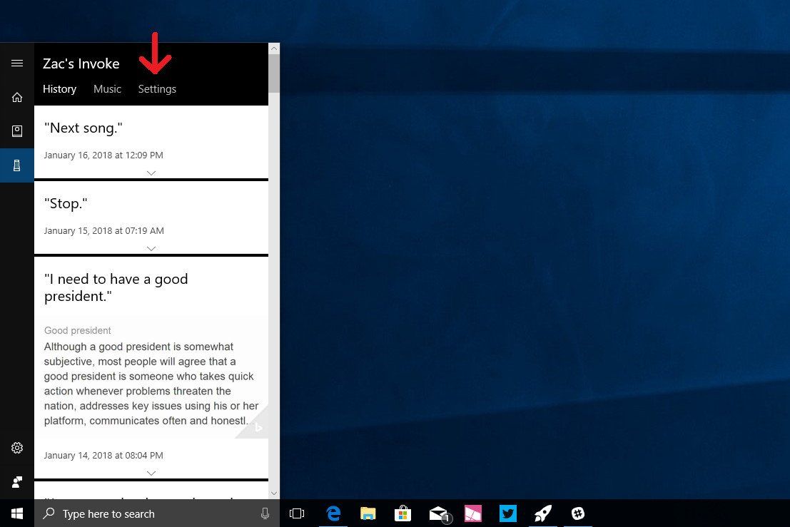 How to customize your Harman Kardon Invoke speaker using Windows 10