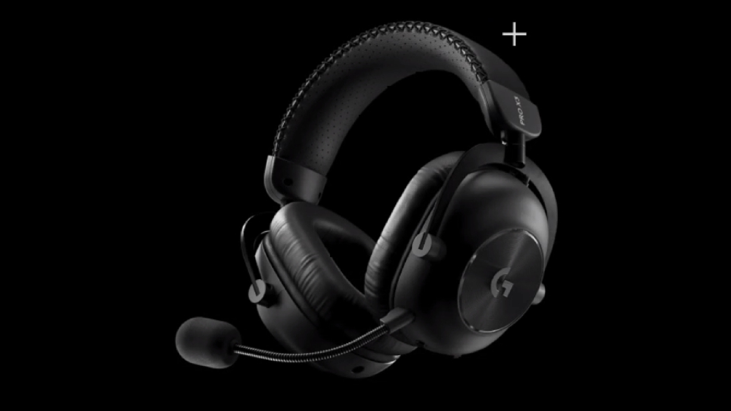 A Logitech G Pro X 3 Lightspeed gaming headset.