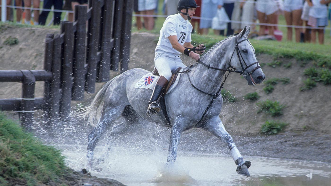 World Equestrian Games, Stockholm, 1990, Ian Stark (GBR) riding Murphy Himself