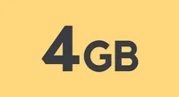 4GB data (4G+3G), unlimited calls and texts | £6 per month | 30-day plan (no contract)