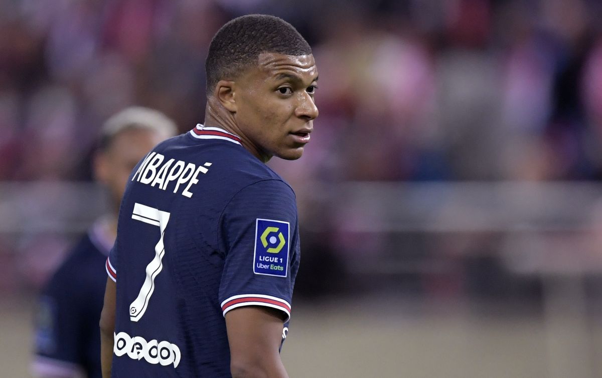 PSG forward Kylian Mbappe