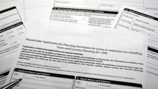 planning permission application form