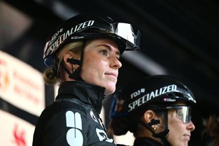 HUY BELGIUM APRIL 23 Demi Vollering of Netherlands and Team FDJ SUEZ prior to the 28th La Fleche Wallonne Feminine 2025 a 1407km one day race from Huy to Huy UCIWWT on April 23 2025 in Huy Belgium Photo by Luc ClaessenGetty Images