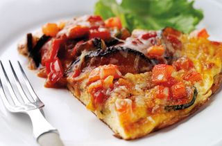 Annabel Karmel's ratatouille omelette